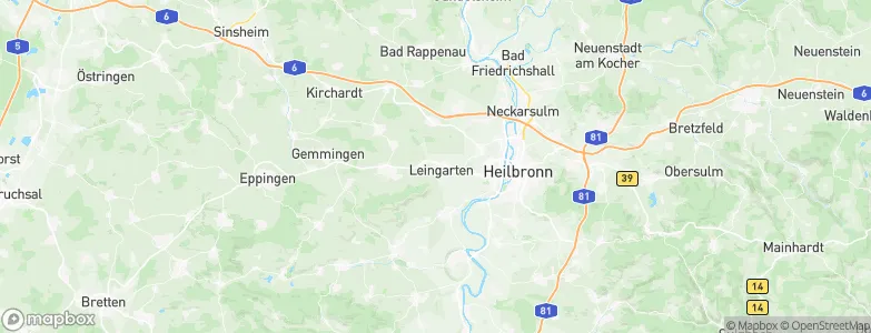 Leingarten, Germany Map