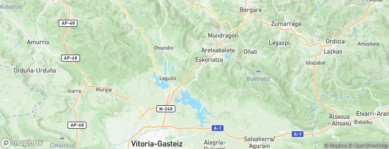 Leintz-Gatzaga, Spain Map