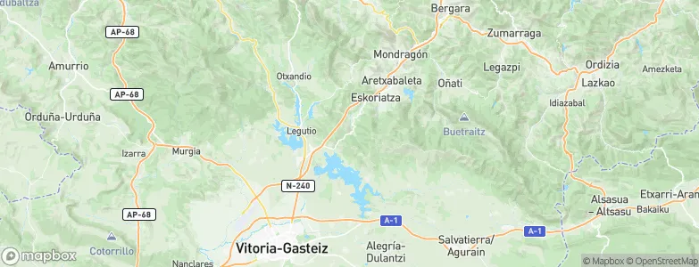 Leintz-Gatzaga, Spain Map