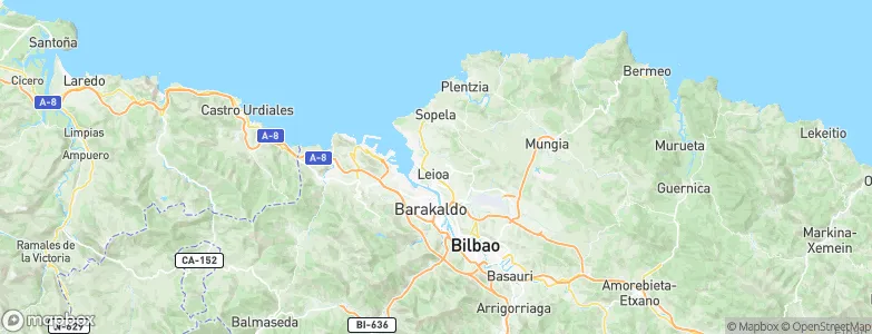 Leioa, Spain Map