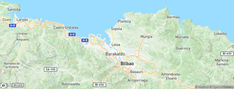 Leioa, Spain Map