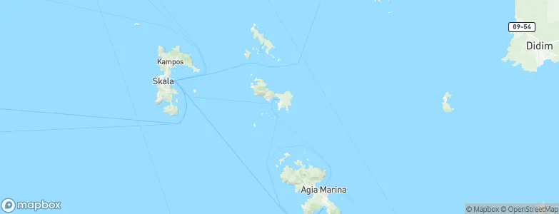 Leipsoí, Greece Map