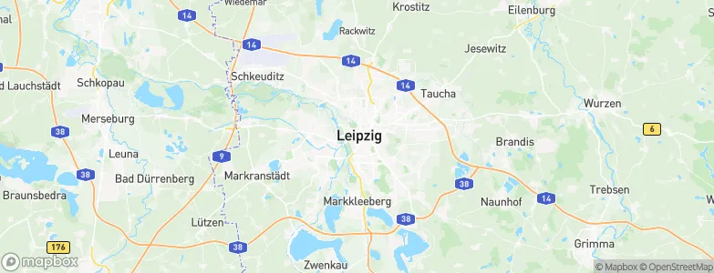 Leipzig, Germany Map