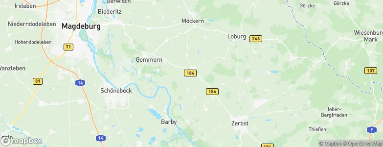 Leitzkau, Germany Map