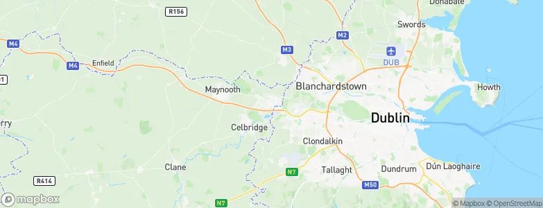 Leixlip, Ireland Map