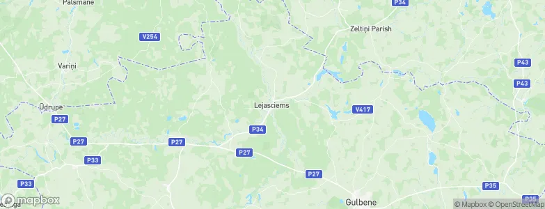 Lejasciems, Latvia Map