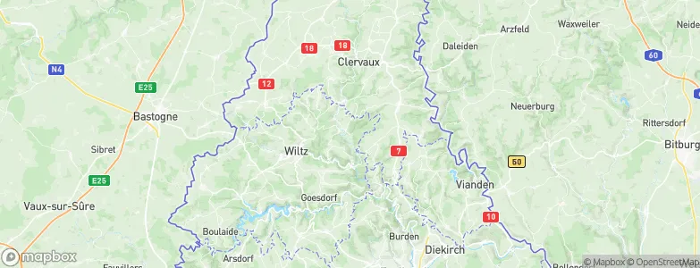 Lellingen, Luxembourg Map