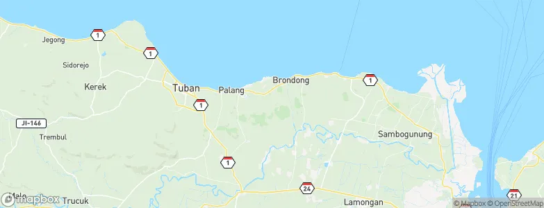 Lembor, Indonesia Map