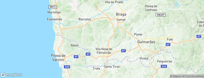 Lemenhe, Portugal Map