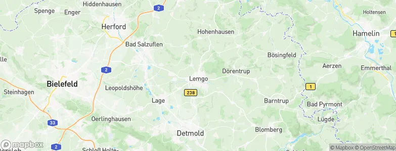 Lemgo, Germany Map