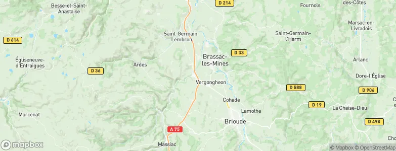 Lempdes-sur-Allagnon, France Map