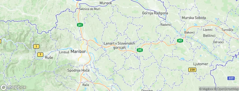 Lenart v Slov. Goricah, Slovenia Map