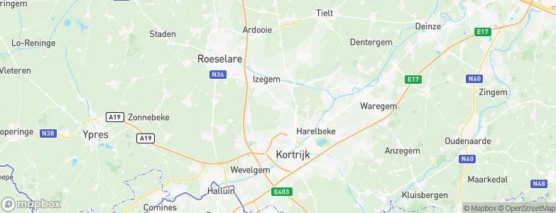 Lendelede, Belgium Map
