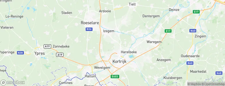 Lendelede, Belgium Map