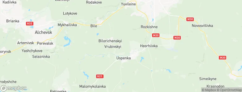Lenina, Ukraine Map