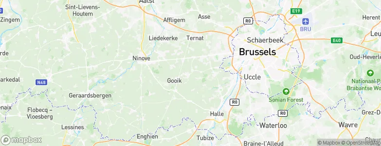Lennik, Belgium Map