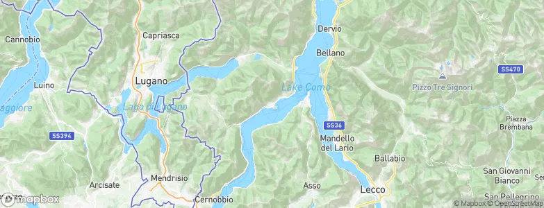Lenno, Italy Map