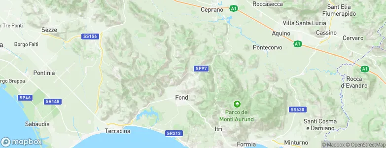Lenola, Italy Map