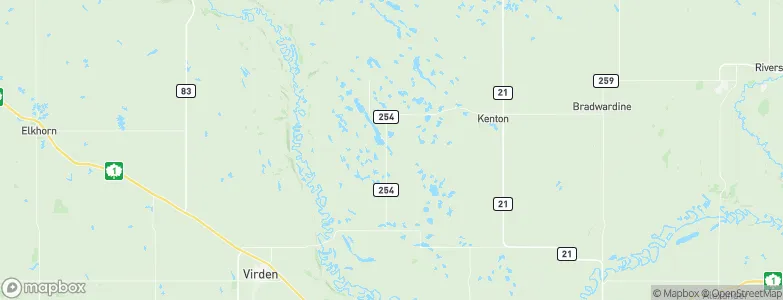 Lenore, Canada Map