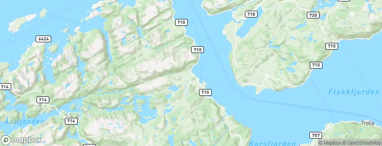 Lensvik, Norway Map