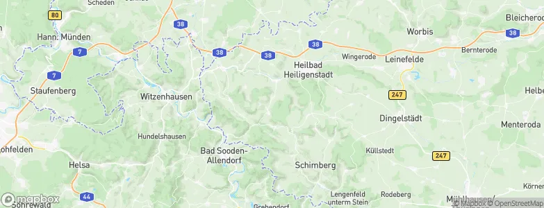 Lenterode, Germany Map