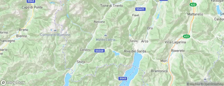 Lenzumo, Italy Map