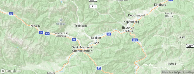 Leoben, Austria Map
