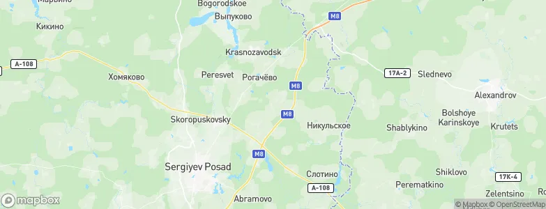 Leonovo, Russia Map