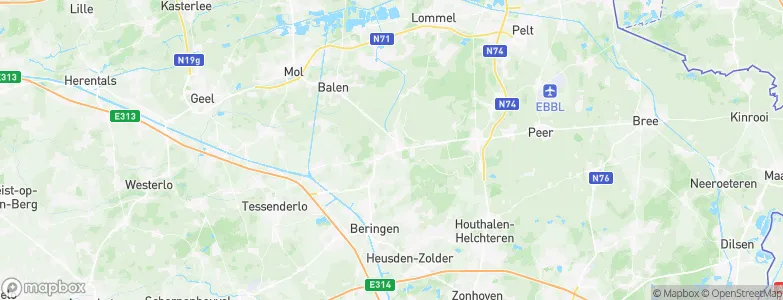 Leopoldsburg, Belgium Map
