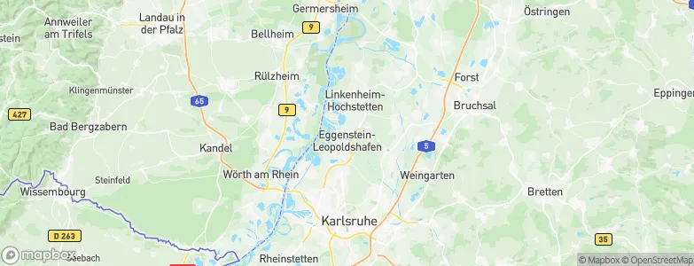 Leopoldshafen, Germany Map