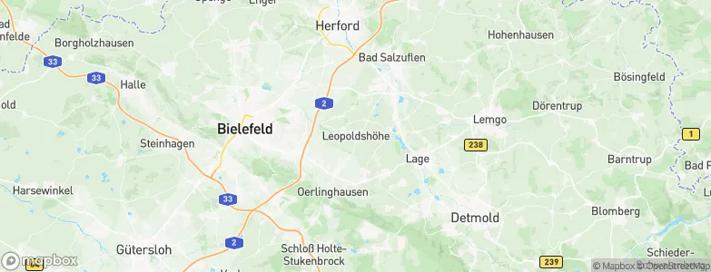 Leopoldshöhe, Germany Map