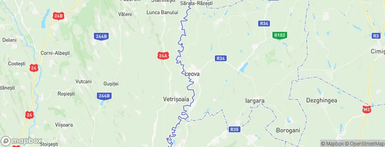 Leova, Moldova Map
