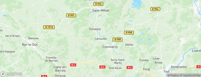 Lérouville, France Map