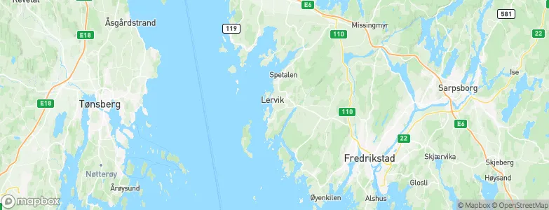 Lervik, Norway Map