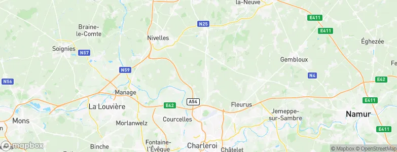 Les Bons Villers, Belgium Map