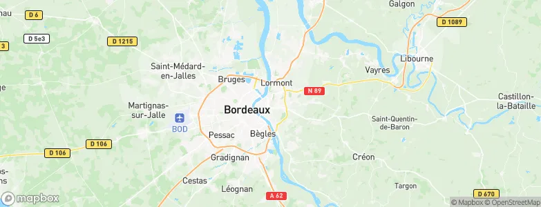 Les Cavailles, France Map