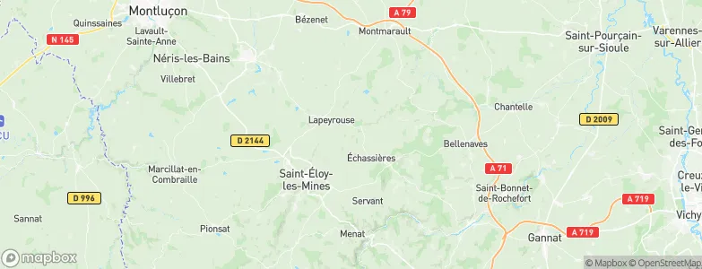 Les Fourches, France Map