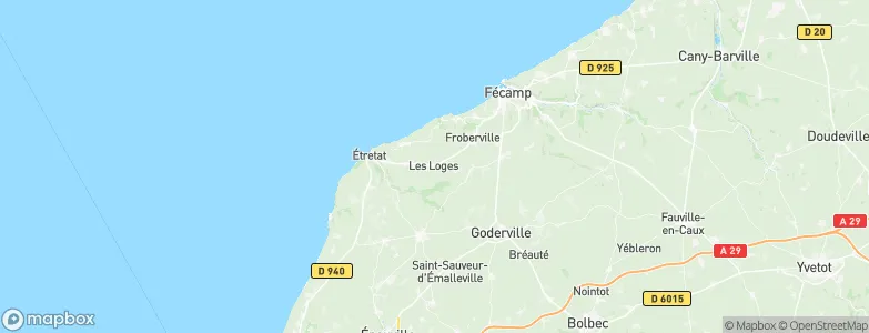 Les Loges, France Map