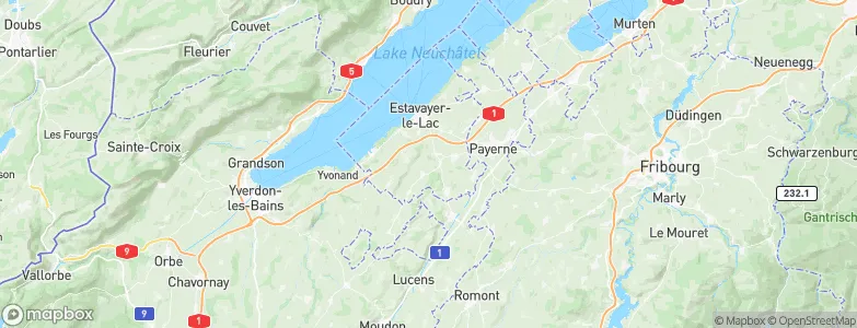 Les Montets, Switzerland Map