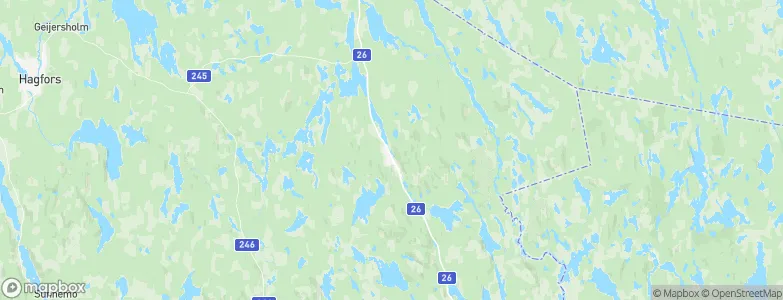 Lesjöfors, Sweden Map