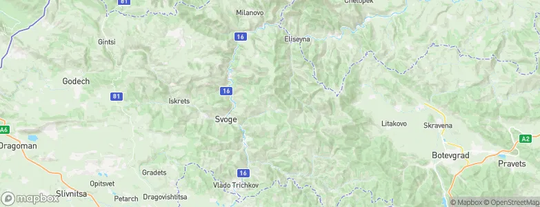 Leskovdol, Bulgaria Map