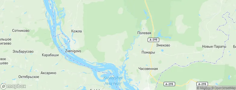 Lesnaya Vtoraya, Russia Map