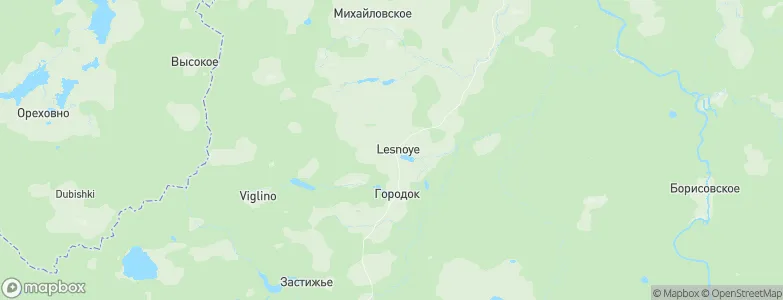 Lesnoye, Russia Map