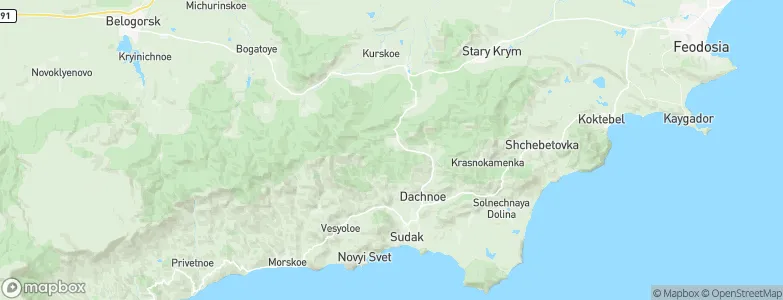 Lesnoye, Ukraine Map