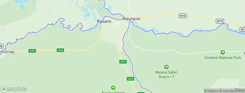 Lesoma, Botswana Map