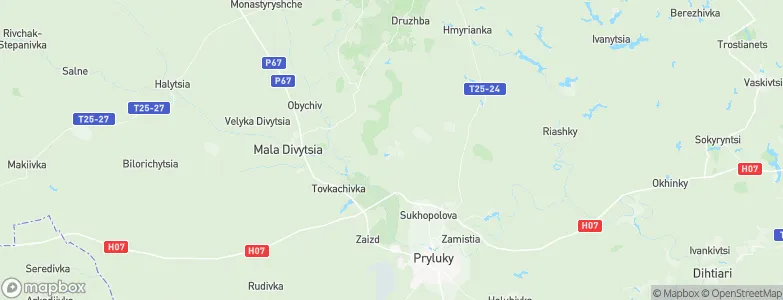 Lesovy, Ukraine Map