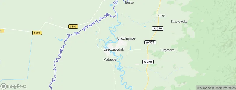 Lesozavodsk, Russia Map