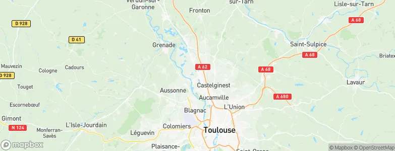 Lespinasse, France Map