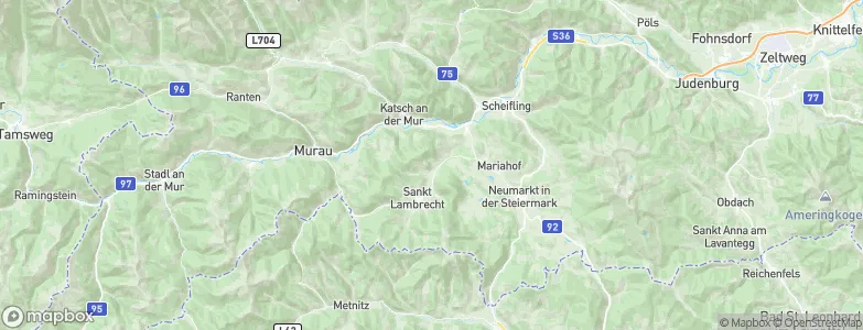 Lessach, Austria Map