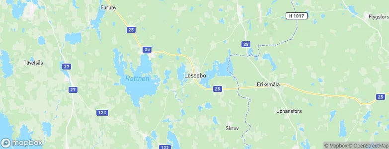 Lessebo, Sweden Map